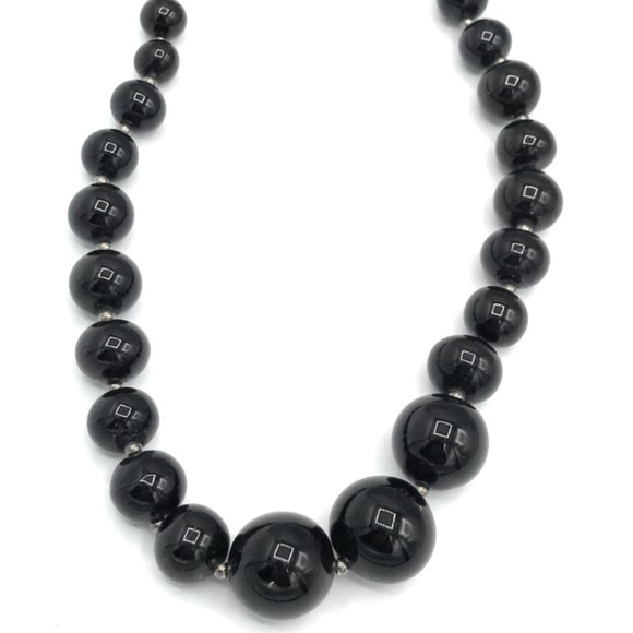 Monet | Jewelry | Monet Black Beaded 